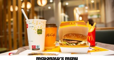 McDonald’s Menu