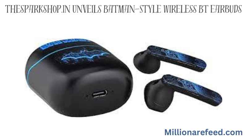 Exploring the Dark Knight's Groove: thesparkshop.in Unveils Batman-Style Wireless BT Earbuds